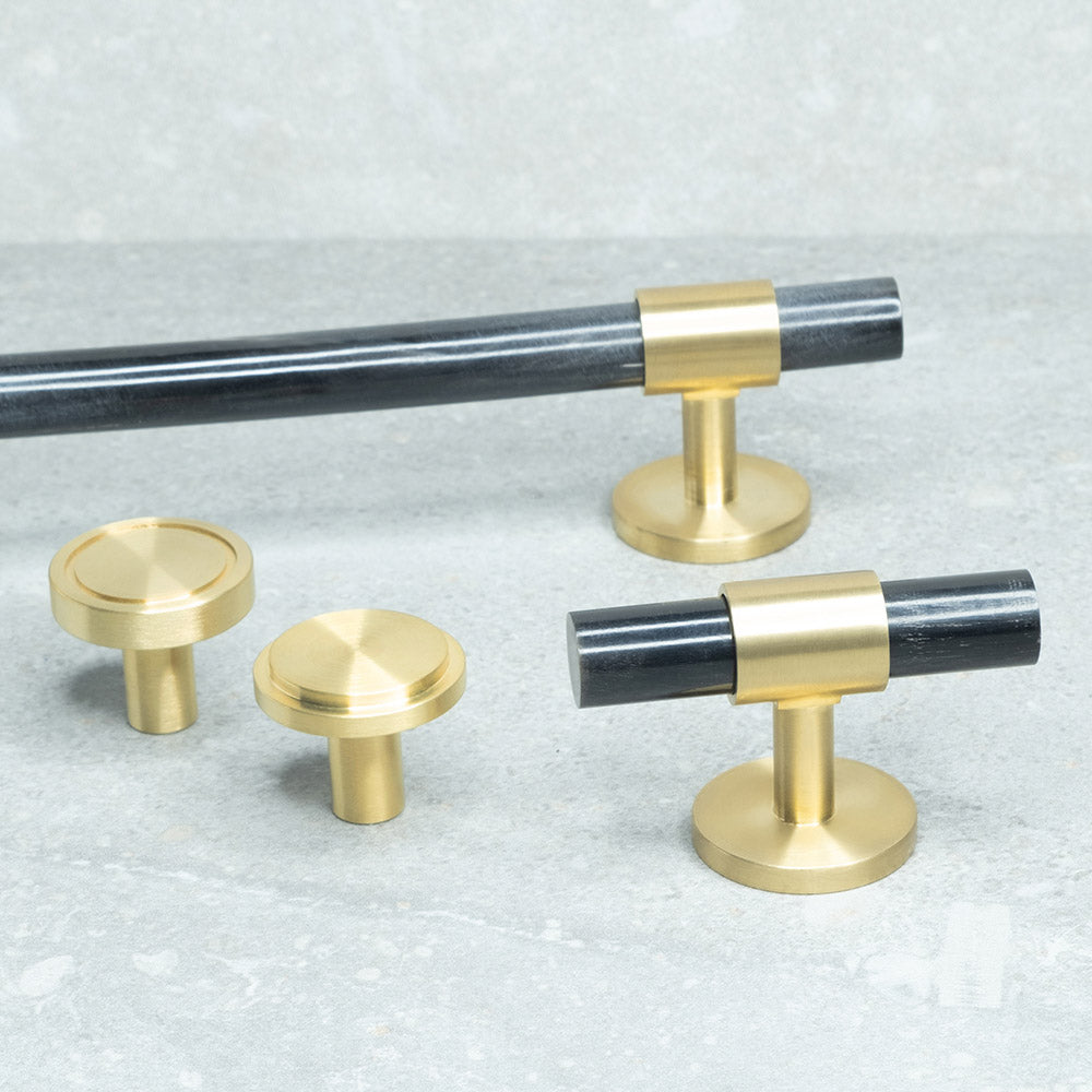 BRANDT Collective luxury cabinet hardware T-bar and pull bars in SIGNATURE 30 collection