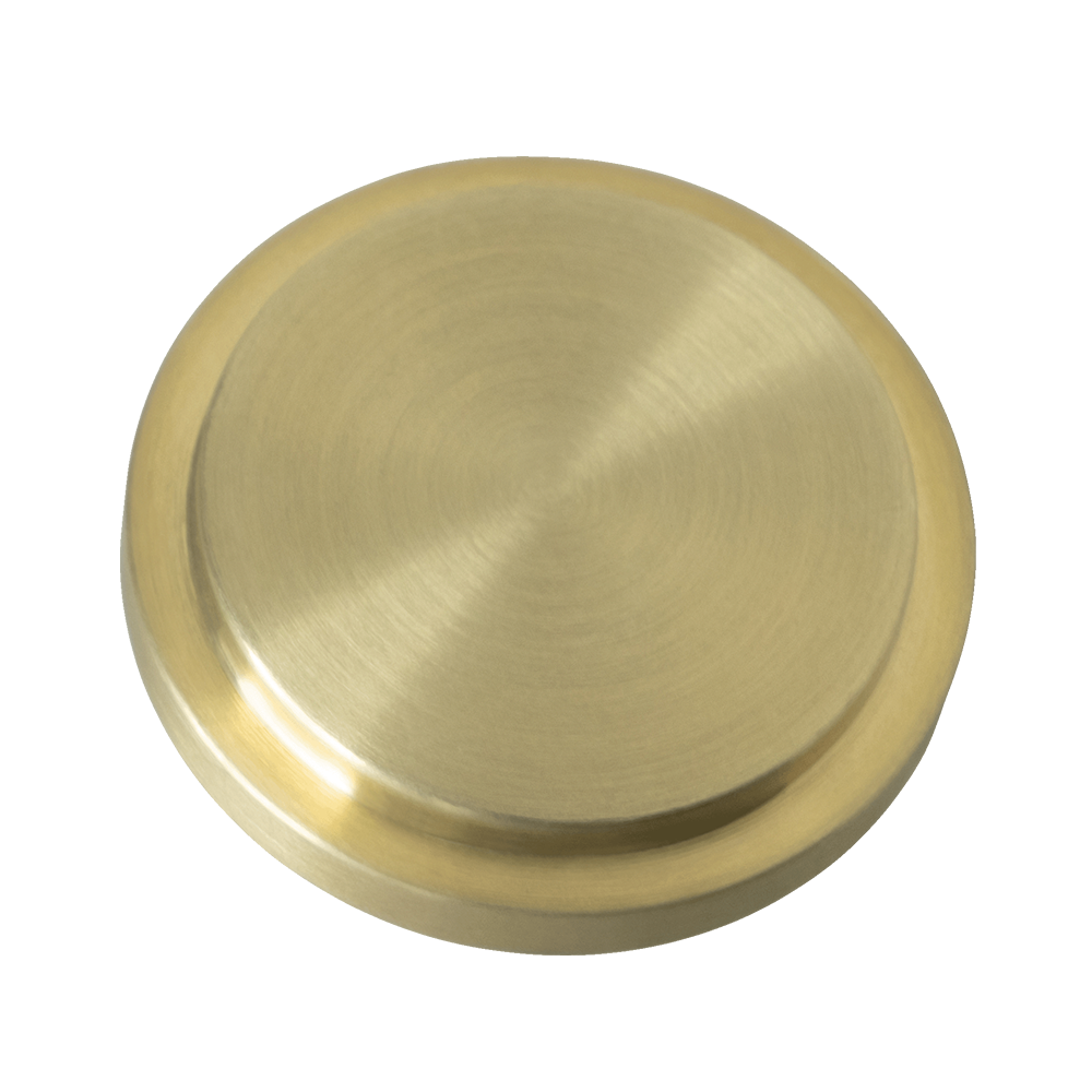BRANDT Collective luxury hardware - material brushed brass