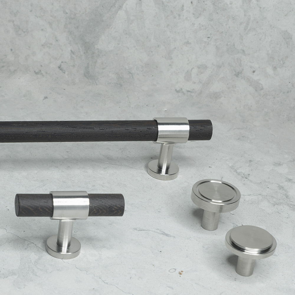  wenge - luxury hardware collection with knobs, T-bars, pull bars by BRANDT Collective