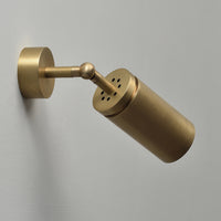 BRANDT Collective ELEMENT wall or ceiling spot in Satin Brass
