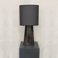 BRANDT Collective VERSO S marble table lamp in shadow black