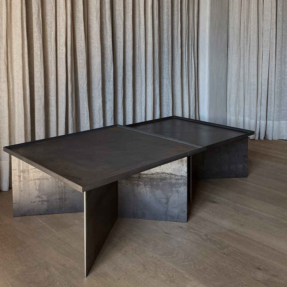 BRANDT Collective NEST coffee table in metal
