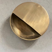 BRANDT Collective COVA bowl in Satin Brass