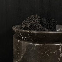 BRANDT Collective EDO canister L in black marble SB