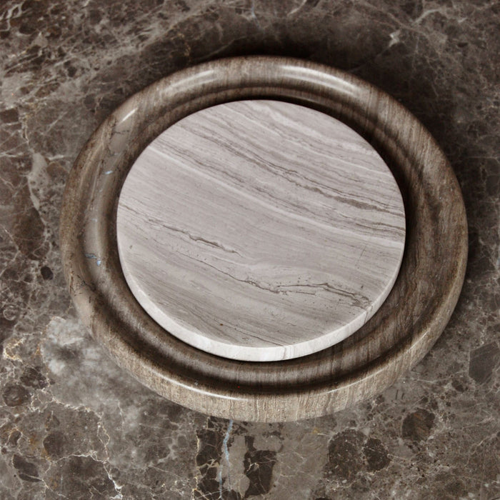 BRANDT Collective SABI bowl in beige marble