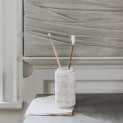 BRANDT Collective STEM vase s in beige marble CG