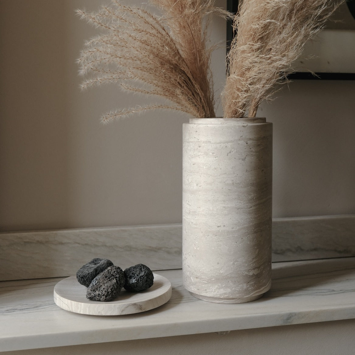 BRANDT Collective SABI bowl in beige marble