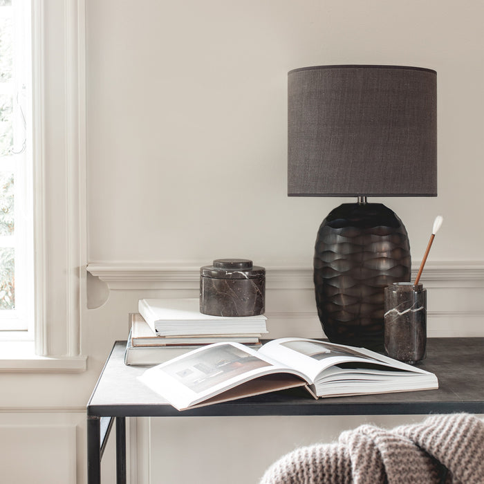 BRANDT Collective GROOVE glass table lamp