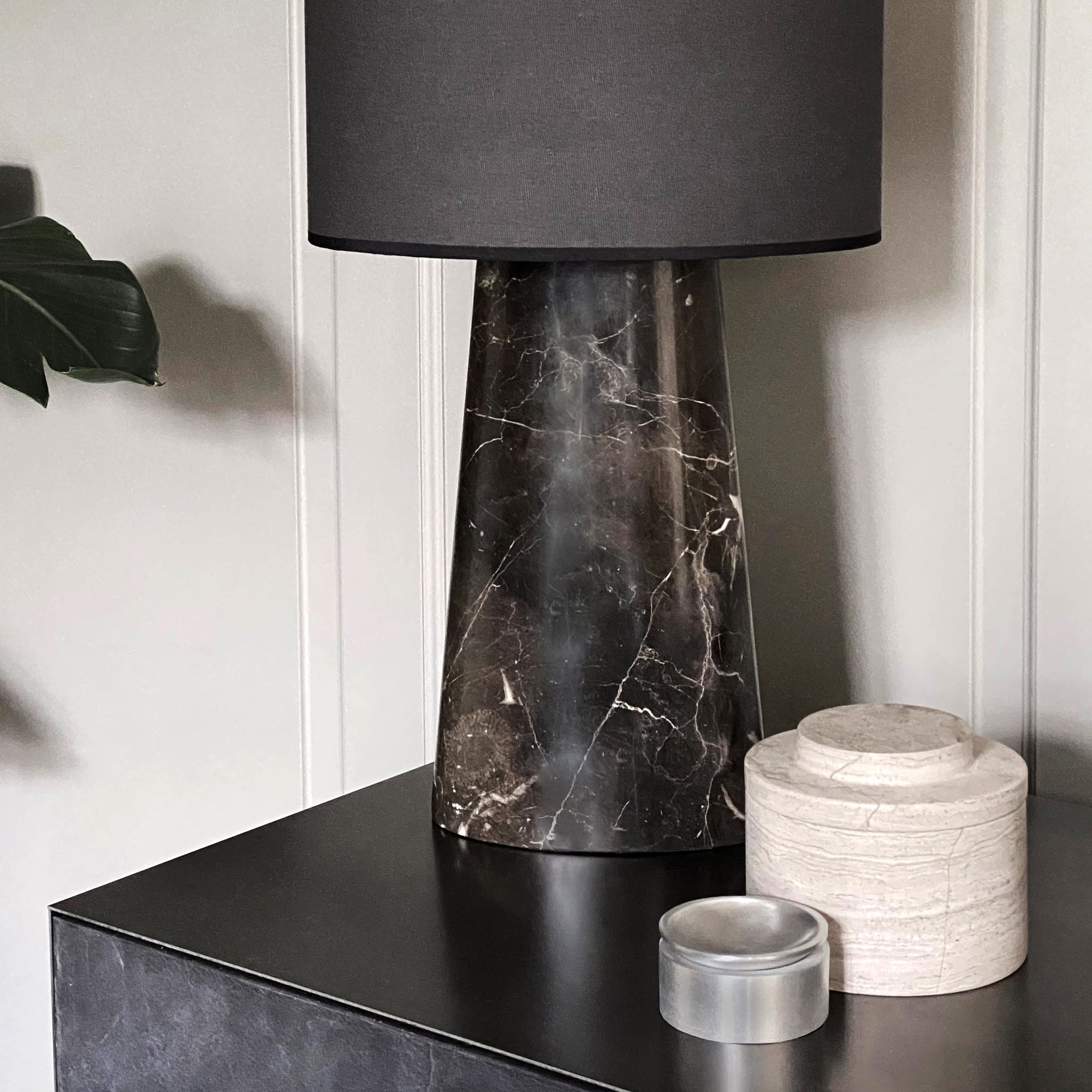 BRANDT Collective aura canister beige marble