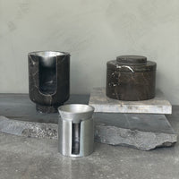 BRANDT Collective aura canister in black marble