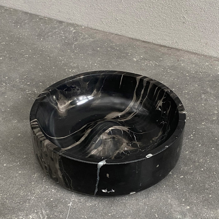 BRANDT Collective CIRQUE bowl in black marble