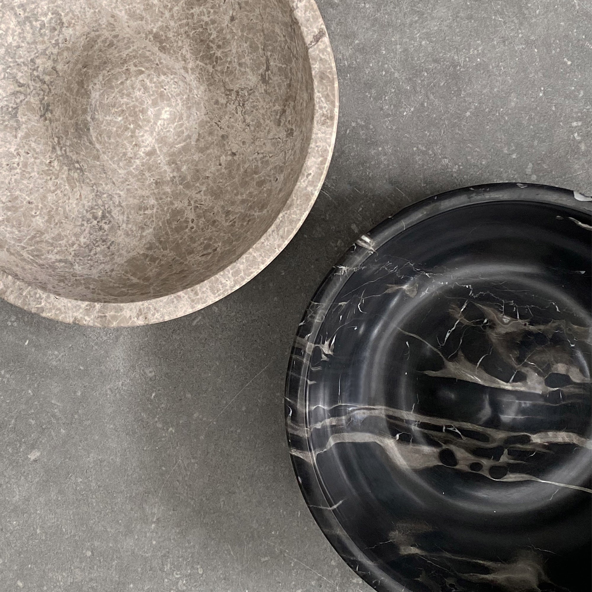 BRANDT Collective CIRQUE bowl in black marble